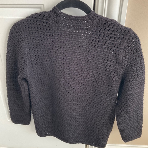 Loft open weave crochet cardigan NWT - Picture 4 of 4